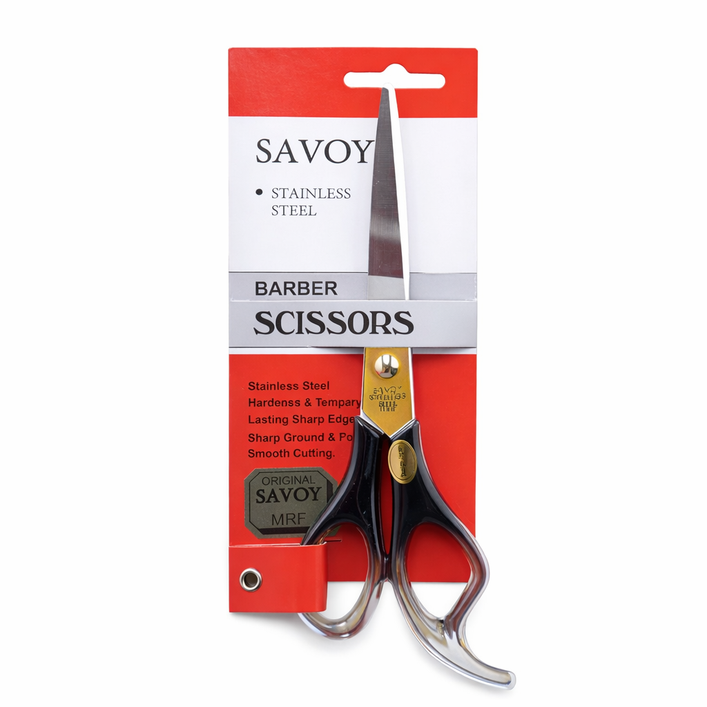 قیچی ساووی savoy متوسط دم دار آرایشی
