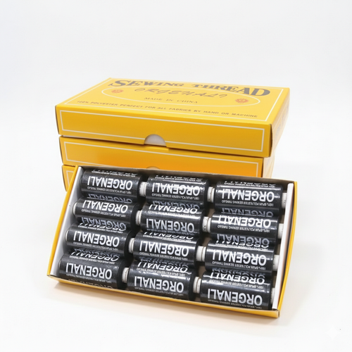 قرقره نخ خیاطی (سیگارت) 12 عددی مشکی اورجینال