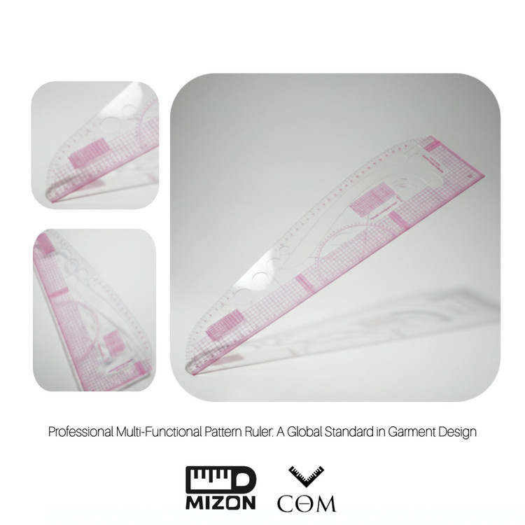 خط کش همه کاره خیاطی از چند زاویه