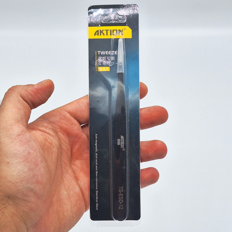 پنس خیاطی سر سوزنی نازک اکشن