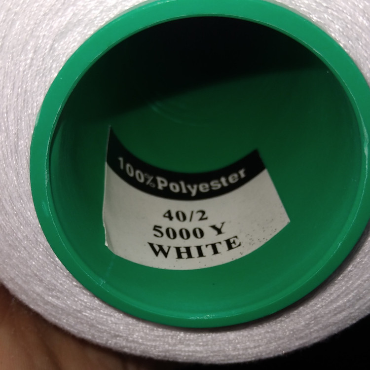 دوک نخ خیاطی سفید 5000 یاردی اورجینال (خرازی و خیاطی)