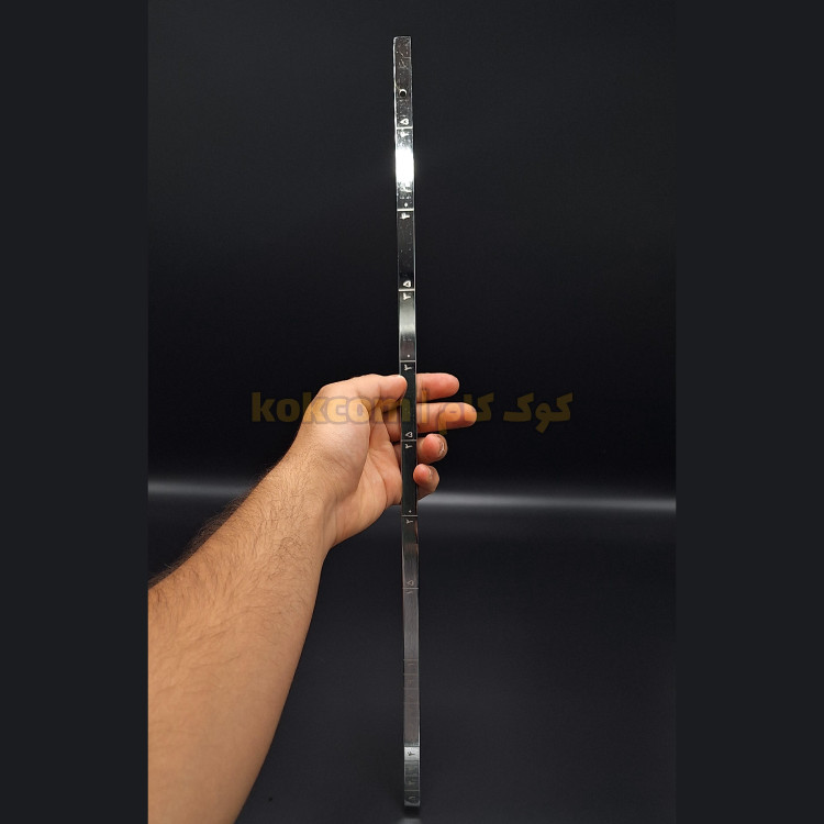 خط کش نیم متر فلزی بزازی و خیاطی کوک کام